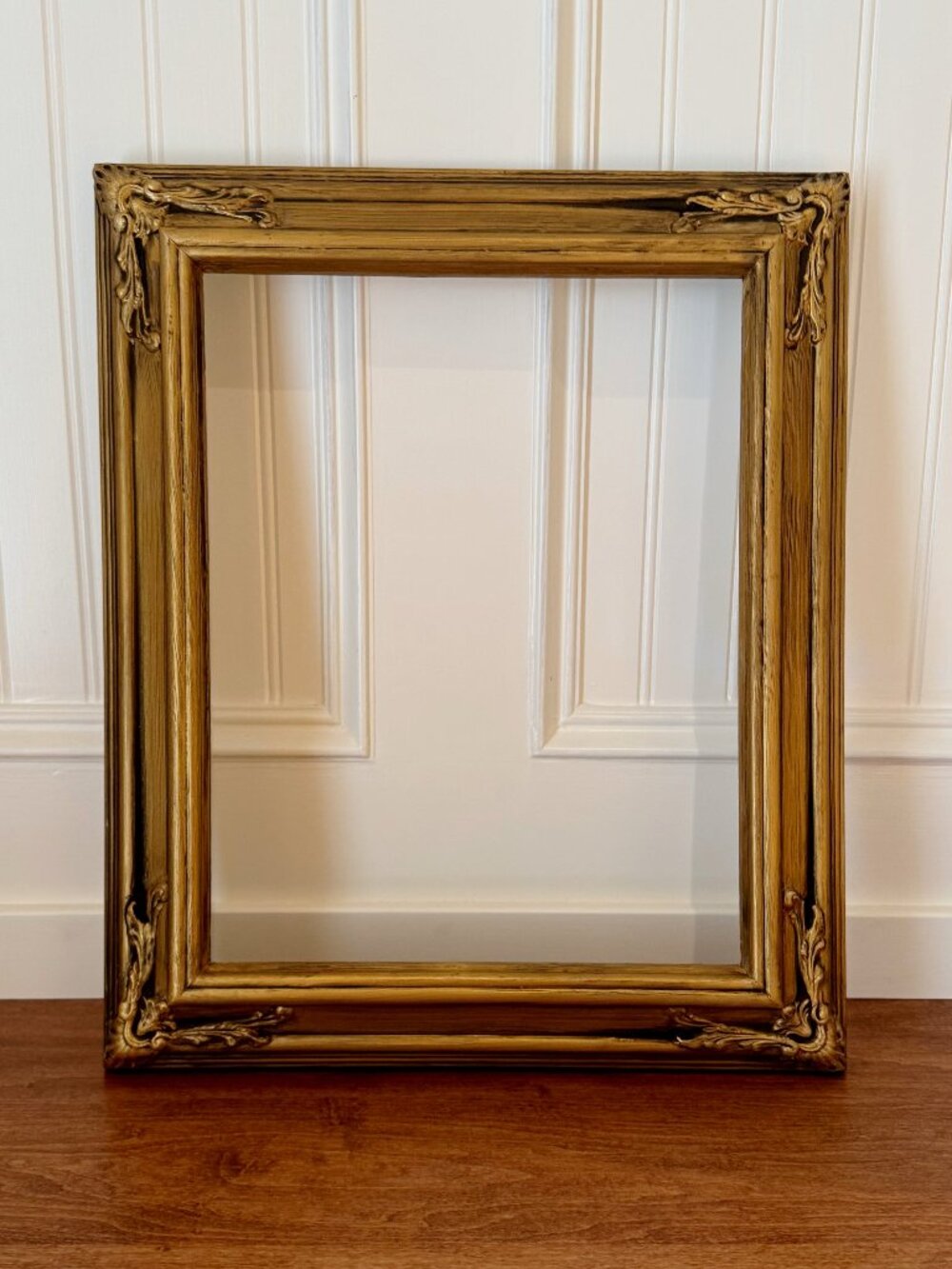 Vintage Gold Wood Frame 11 x 14